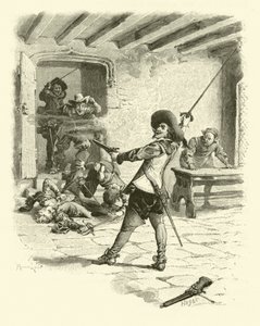 Illustration for The Three Musketeers