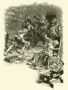 Illustration for The Three Musketeers by Maurice Leloir