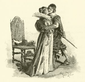 Illustration for The Three Musketeers by Maurice Leloir