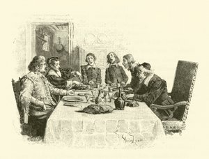 Illustration for The Three Musketeers by Maurice Leloir
