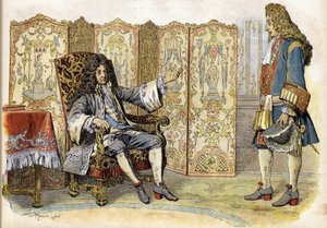 In 1712, Louis XIV called the Sun King