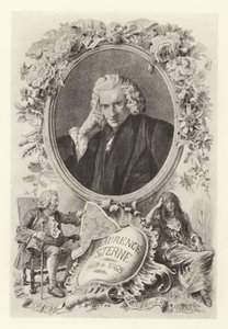 Laurence Sterne by Maurice Leloir