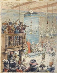 Richelieu at a Ball by Maurice Leloir