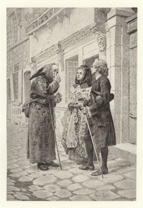 The Snuff-Box by Maurice Leloir