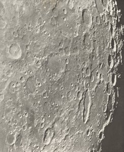 Photographie Lunaire Blancanus - Tycho - Schiller by Maurice Loewy