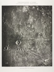 Photographie Lunaire: Copernic-Kepler-Aristarchus by Maurice Loewy