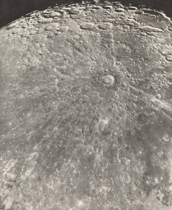 Photographie Lunaire Rayonnement de Tycho - Phase Croissante by Maurice Loewy