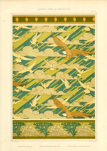 Ornamental Composition with Eagles and Doves