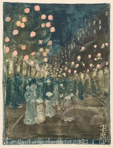 Bastille Day by Maurice Prendergast