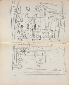 Italian Sketchbook: Bridge with Figures