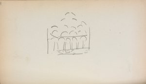 Italian Sketchbook: San Marco (page 186) by Maurice Prendergast