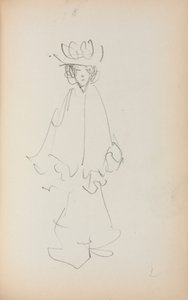 Italian Sketchbook: Standing Woman (Page 147)