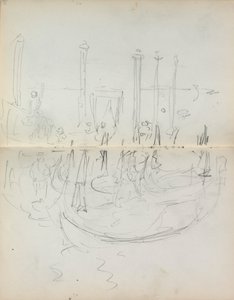 Italian Sketchbook: Venetian Harbor View by Maurice Prendergast