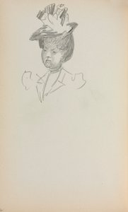 Italian Sketchbook: Woman, Bust Length (page 142)