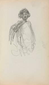 Italian Sketchbook: Woman, Waist Length (page 217)