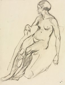 Seated Nude by Maurice Brazil Prendergast