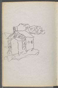 Sketchbook, The Dells, No. 127, page 046: House by Maurice Prendergast