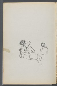Sketchbook, The Dells: Figures by Maurice Prendergast