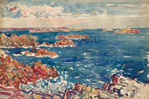 The Rocky Seashore by Maurice Prendergast