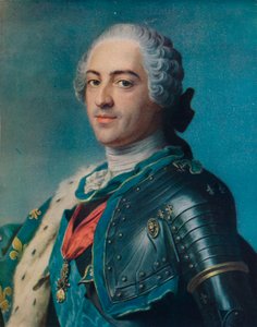 Louis XV by Maurice Quentin de La Tour