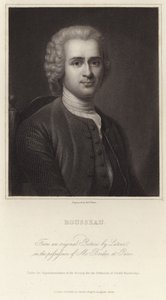 Portrait of Jean-Jacques Rousseau by Maurice Quentin de La Tour