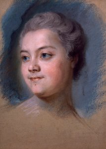 Portrait of Mademoiselle de Chastagner de Lagrange