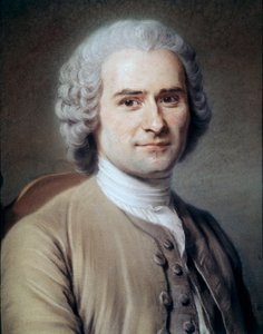Portrait of Jean Jacques Rousseau