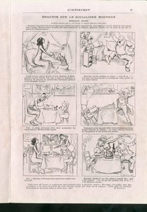 The Indiscreet, number 1, Satirical in B & W by Maurice Radiguet