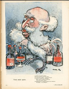 The Butter Plate, number 195, Satirical in Colors by Maurice Radiguet