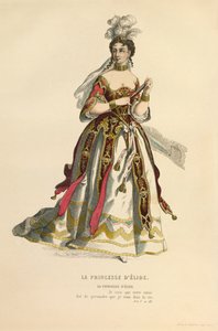Costume for the role of The Princess of Elide, c.1868 by Maurice Sand