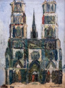 Große Kathedrale oder Kathedrale von Orléans von Maurice Utrillo
