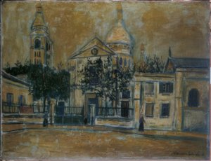 Saint-Pierre of Montmartre by Maurice Utrillo