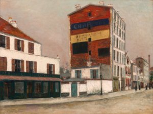 The Red Wall, Boulevard de la Chapelle, c.1910