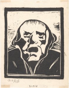 Figure with Open Mouth by Maurits de Groot (signed by artist)