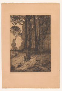 Forest Edge by Maurits van der Valk (signed by artist)