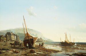 On the Normandy Coast by Mauritz Frederik Hendrik De Haas