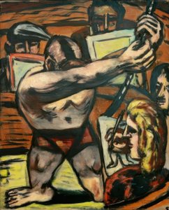 Academy II by Max Beckmann
