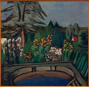 Blooming Garden by Max Beckmann