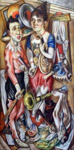 Carnival by Max Beckmann