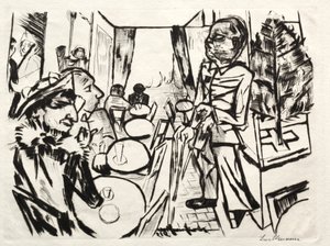Christmas 1919 by Max Beckmann