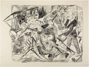 The Martyrdom by Max Beckmann