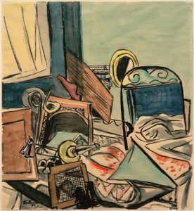Tribute to Claude Debussy by Raoul Dufy: Fine art print