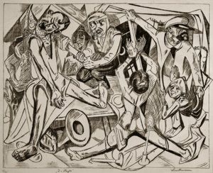 The Night by Max Beckmann