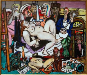 The City by Max Beckmann