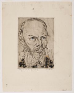 Dostoyevsky I by Max Beckmann
