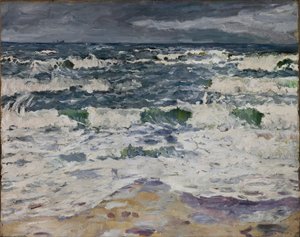 Gray Day at the Sea by Max Beckmann