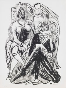 King and Demagogue by Max Beckmann