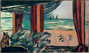 North Sea Landscape with Tents