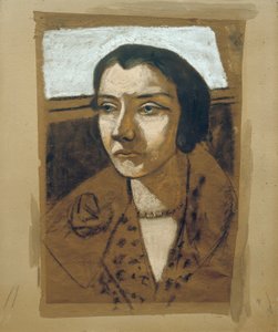 Portrait of Marie Swarzenski by Max Beckmann