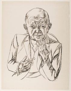 Portrait of Dr. Weidner by Max Beckmann